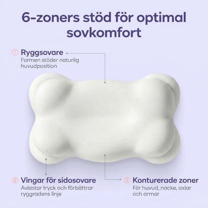 CloudRest® Kudde - Bättre sömn från första natten